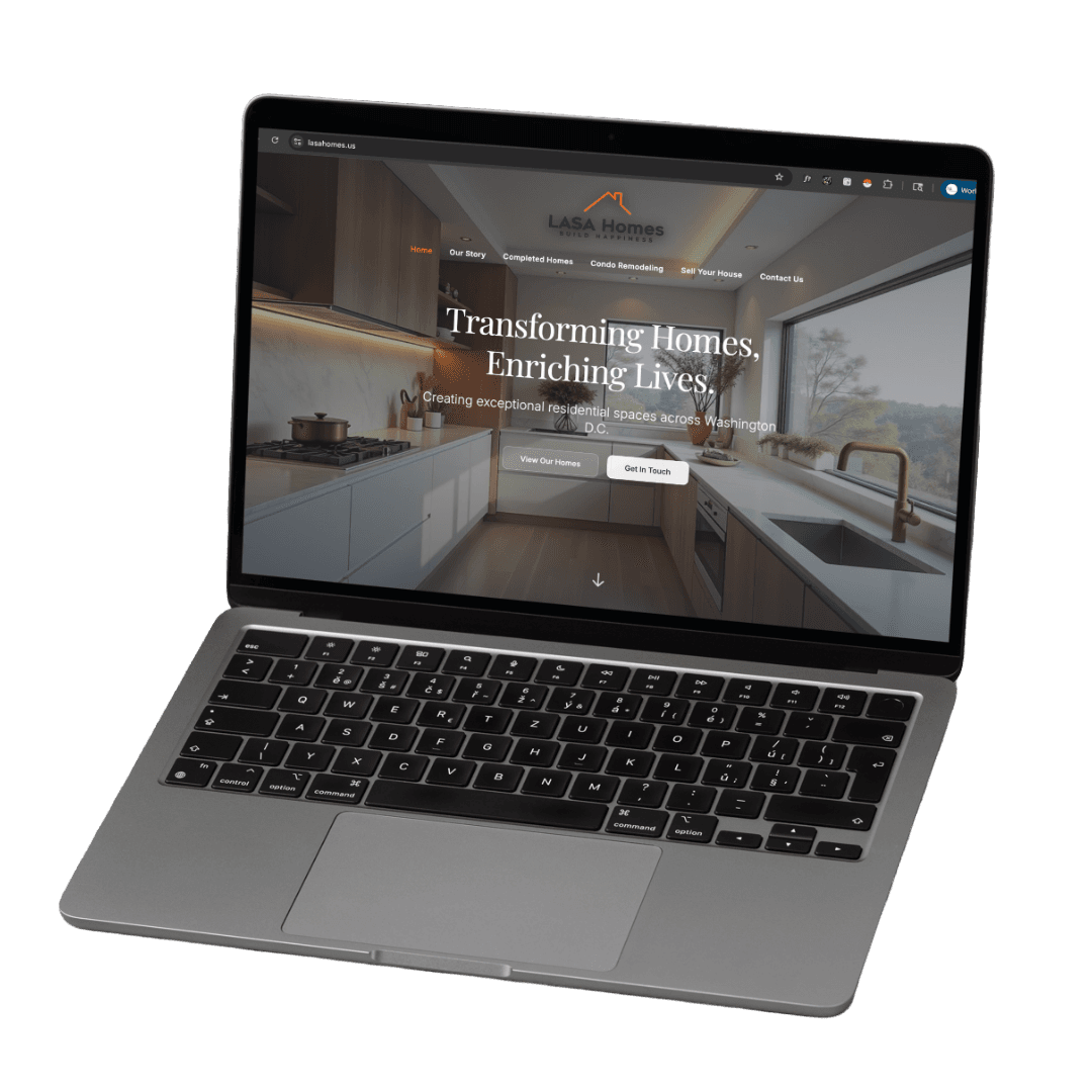 Website package showcase