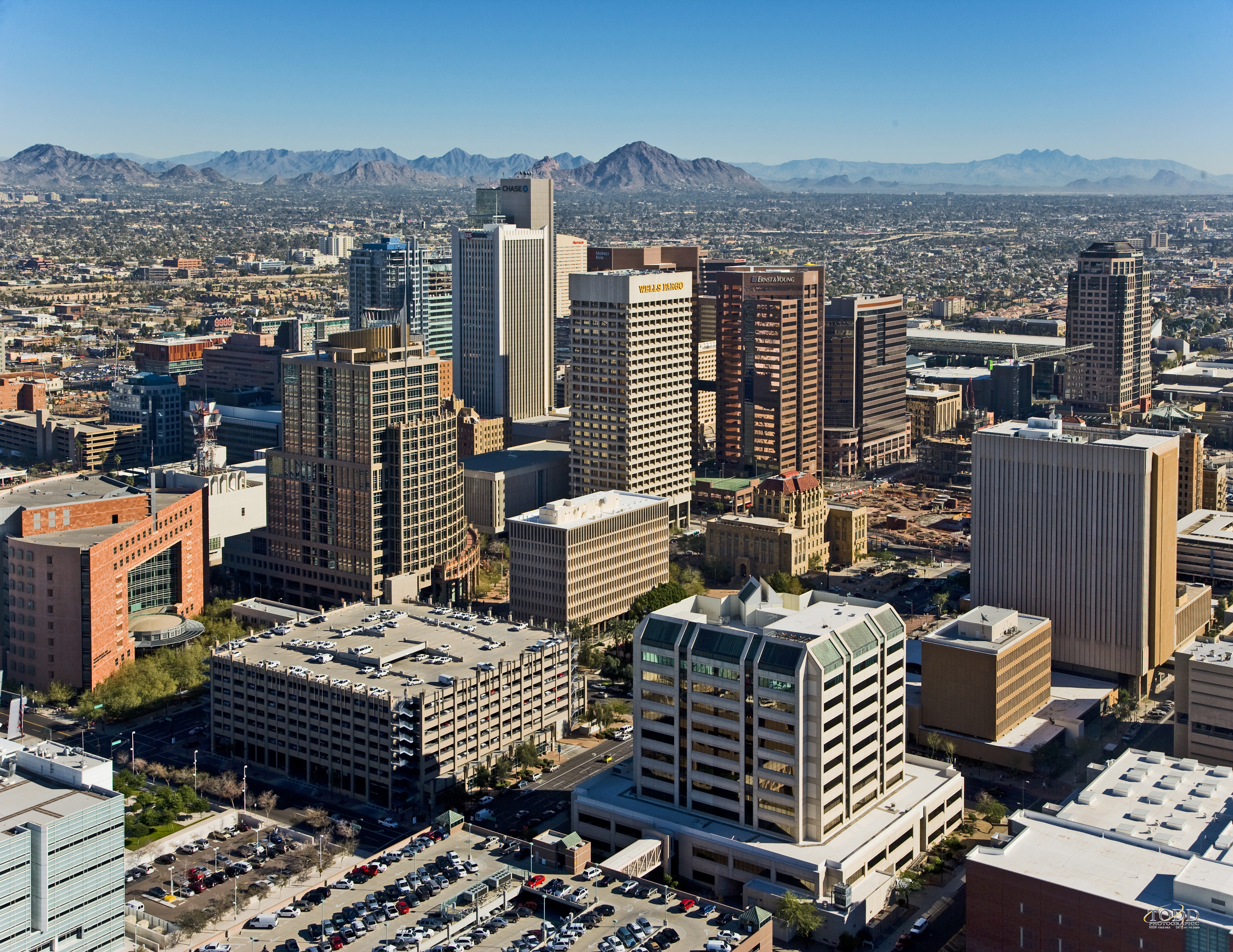 Phoenix skyline